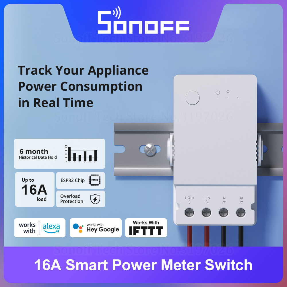 Sonoff Basic Switch - SONOFF POW origine 16A commutateur de
