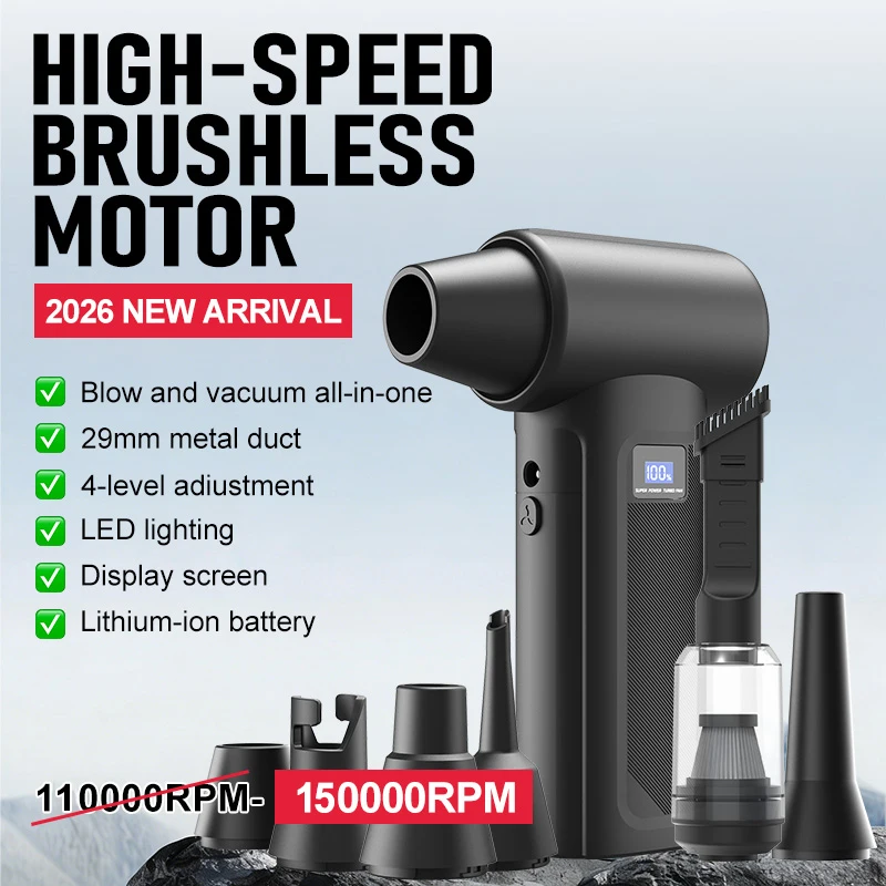 Home Automation System Diy - Souffleur turbo sans fil 150 000