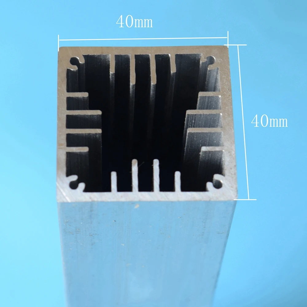Home Automation System Diy - Radiateur carré en aluminium 40x40mm, dissipateur