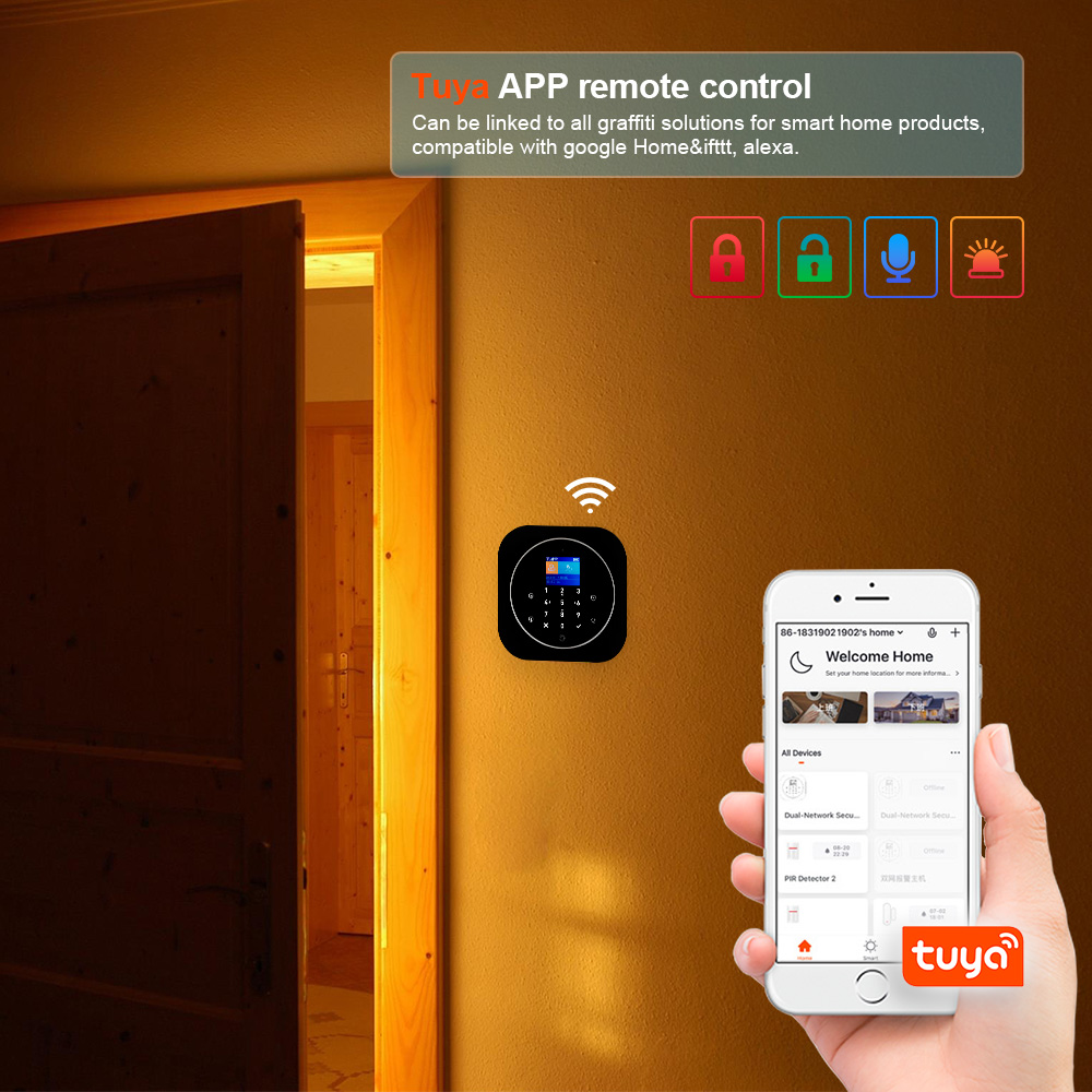 KERUI G12-Système d'alarme dom - Home Automation System Diy avis et prix