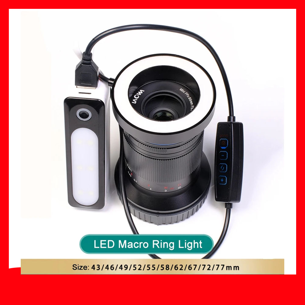 Anneau lumineux LED Macro Flas - Tasmota Flash Tool avis et prix