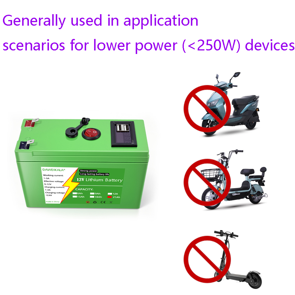 Batterie 12V 9Ah-21Ah, pack de - Home Automation Industry avis et prix