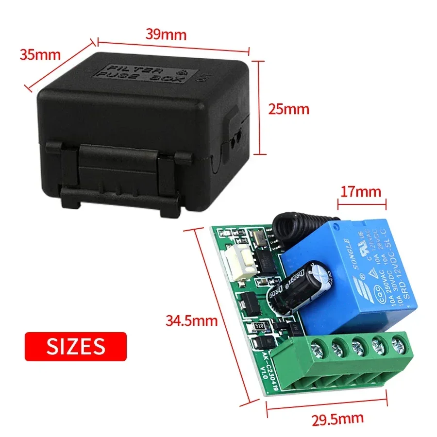 Commutateur intelligent univer - 433Mhz Receiver Module avis et prix