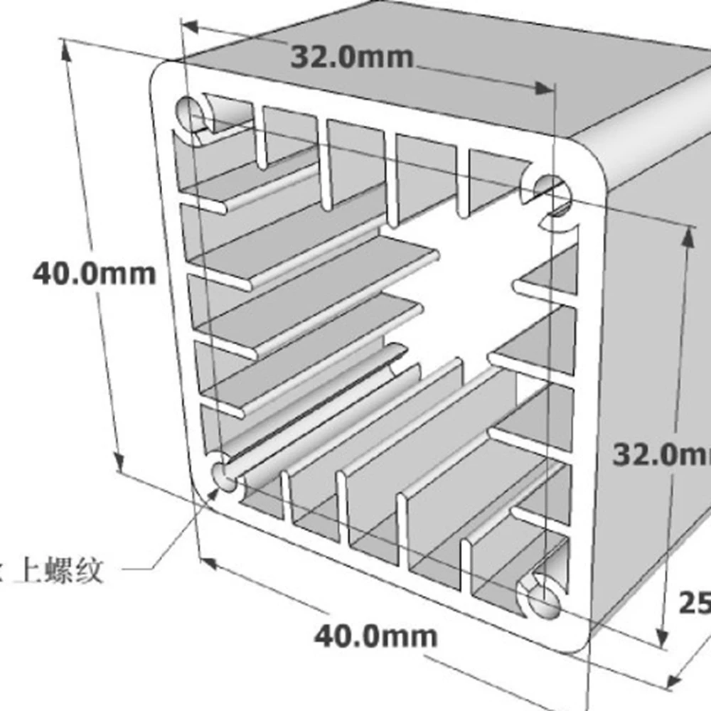 Radiateur carré en aluminium 4 - Home Automation System Diy avis et prix