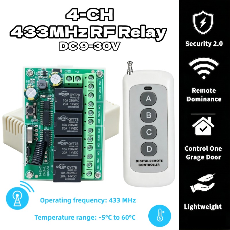 Module récepteur de relais uni - 433Mhz Receiver Module avis et prix