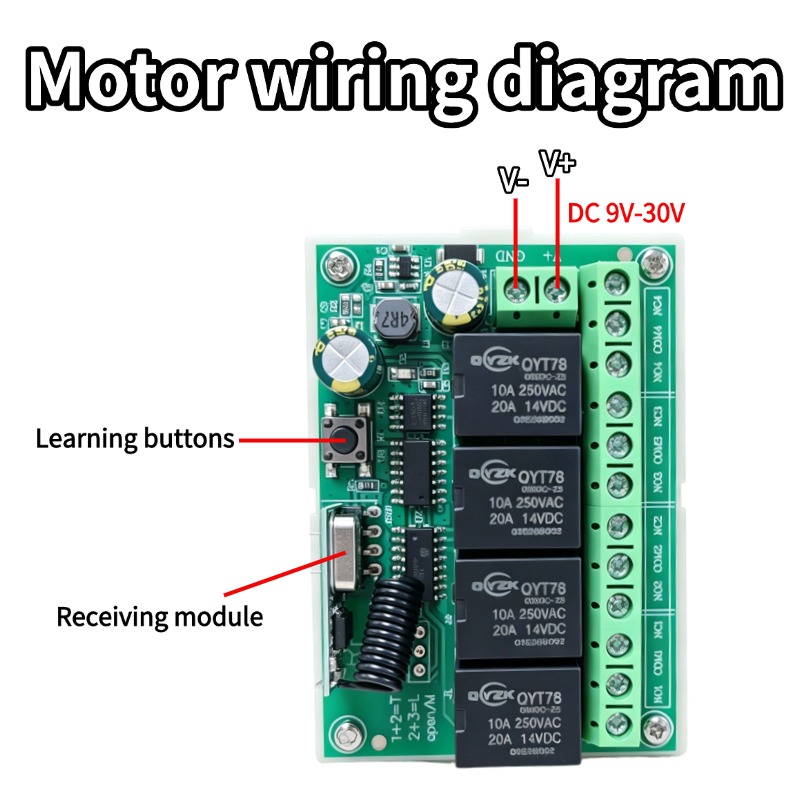 Module récepteur de relais uni - 433Mhz Receiver Module avis et prix