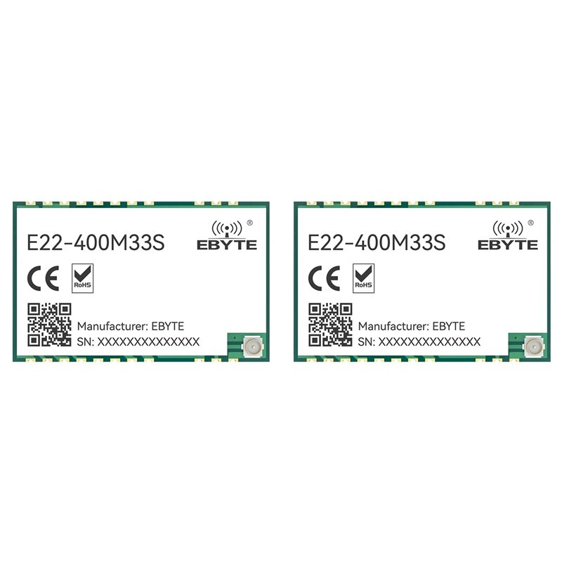 2X EBYTE SX1268 433Mhz Lora Mo - 433Mhz Receiver Module avis et prix