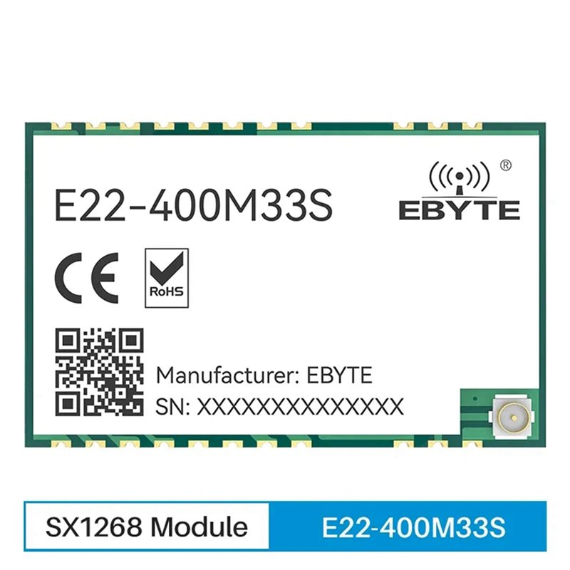 2X EBYTE SX1268 433Mhz Lora Mo - 433Mhz Receiver Module avis et prix